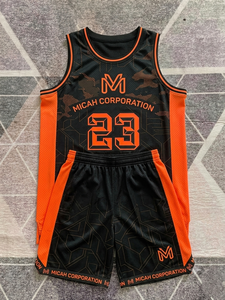 Kit de basketball personnalisé 2026 Micah Corporation – Ensemble maillot et short en mesh respirant entièrement sublimé - Product Image 2