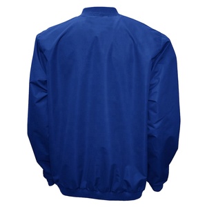 Veste coupe-vent respirante et imperméable pour homme, col en V, style vintage, avec logos sur le devant, Club Royal Custom. - Product Image 2