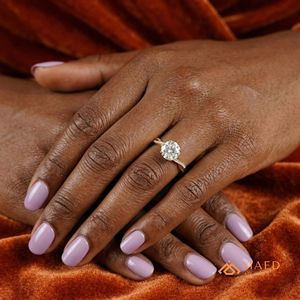 Bague de fiançailles en or à coupe ronde, bande torsadée, bijoux de mariée, cadeau pour femme, alliance - Product Image 5
