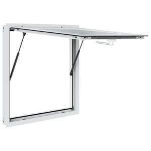 Finestra di Servizio in Lega di Alluminio 36"x36" per Food Truck, Angolo di 85 Gradi, Facile Accesso al Servizio - Product Image 1