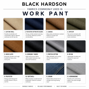280 GSM Premium Poly Cotton Corduroy <b>Black</b> Cargo <b>Work</b> <b>Pant</b> Knee Panels Custom Logo Industrial Wear Eco-Friendly Waterproof Acid - Product Image 2