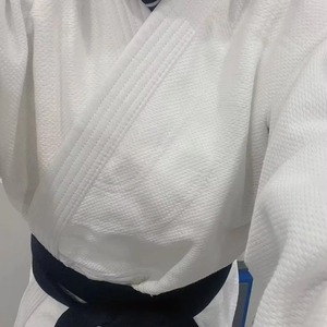 Latest Fashion New Design White Purple Color Judo Gi Uniform Unisex Customized Color/Size High Quality Spandex/Polyester/Cotton - Product Image 3