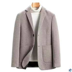 Cárdigan de Cachemir 100% para Hombre, Diseño de Leopardo, Transpirable, para Oficina, Invierno, Suave, Cálido, Tejido, Fabricante Personalizado - Product Image 6