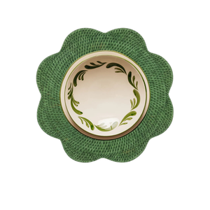 แผ่นรองจานหวายสานมือคุณภาพสูง เป็นมิตรกับสิ่งแวดล้อม ดีไซน์คลาสสิก สีสันปรับแต่งได้ สำหรับตกแต่งโต๊ะอาหาร - Product Image 3