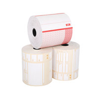 Rouleaux de papier thermique pour impression de Logo personnalisé, 80x80mm, 57x40mm