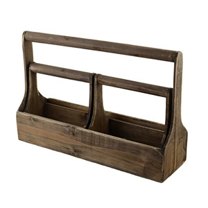 Wholesale Rectangular <b>Wooden</b> Flower Planter Box Solid Wood <b>Trough</b> <b>Garden</b> Raised Bed Decorative Patio Balcony Flowerpot Planter - Product Image 2