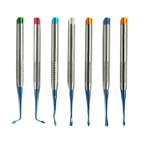 Kit d'extraction dentaire en acier inoxydable chirurgical de qualité supérieure, comprenant des forceps et un élévateur radiculaire, plusieurs couleurs - Product Image 5