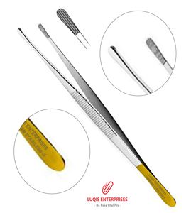 คีมจับเนื้อเยื่อวังเกนสตีน ทังสเตนคาร์ไบด์ เครื่องมือผ่าตัด สแตนเลสสตีล คีมแพทย์ความแม่นยำสูง คีมจับเนื้อเยื่อละเอียดอ่อน - Product Image 1