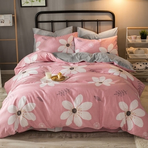 Literie multicolore 3 pièces bon marché ensemble de <span class=keywords><strong>draps</strong></span> et taie d'oreiller en microfibre de luxe de qualité gaufré à rayures - Product Image 3