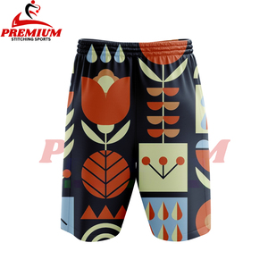 Pantalones cortos de malla 100% poliéster para hombre, talla grande, sueltos, para nadar, surfear, correr, transpirables, al por mayor. - Product Image 2