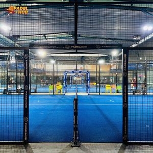 Pista de Pádel Resistente Phuoc Thinh para Interiores y Exteriores, Estructura de Acero Galvanizado, Césped Artificial, Exportación - Product Image 2