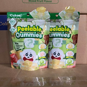 เยลลี่ผลไม้รวมแบบปอกเปลือก 60 กรัม ยี่ห้อโคโค่ ขนมเคี้ยวหนึบ ราคาแข่งขัน จำหน่ายส่ง ปริมาณมาก รับส่งออก - Product Image 1
