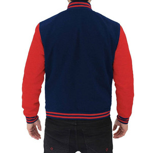 Letterman Varsity <b>Jacket</b> for Men Best Quality With Wool Body <b>Leather</b> Sleeves Varsity <b>Jacket</b> for Men - Product Image 4
