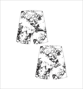 Shorts de bain personnalisés à séchage rapide, décontractés, style Bermuda, pour la plage - Product Image 1