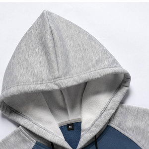 เสื้อฮู้ดดี้ผู้ชายแบบใหม่ แขนสั้น สีพื้น เรียบง่าย สวมใส่สบาย - Product Image 3
