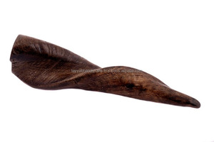 Shofar Pulido de Cuerno de Oveja y Cabra Natural - Decoración Náutica Ecológica de Estilo Animal para el Hogar - Product Image 3