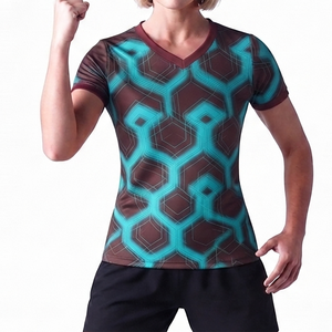 Camisetas de Entrenamiento Cómodas para Uso Diario, Materiales Premium, Diseño Flexible, Camisetas de Entrenamiento Superiores para Mujer - Product Image 1