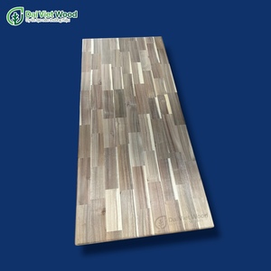 Panel de junta de dedo de Acacia sin terminar - Product Image 5