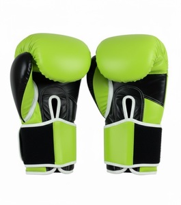 Guantes de Entrenamiento de MMA Profesionales con Logotipo Personalizado, de Cuero PU con Cordones en los Dedos, Absorbentes de Humedad, de Alta Calidad, Marca Personalizada - Product Image 4
