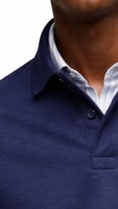 Polo pour homme 100 % coton, personnalisable avec logo, haute qualité, manches longues, respirant, infroissable, style uni - Product Image 4