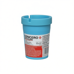 Cenicero Antihumo 8x11 Cm Plastic Smokeless <b>Ashtray</b> For Outdoor Use - Product Image 2