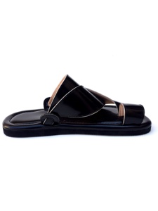 Handmade <b>Leather</b> Sandals <b>Men</b> Arabic <b>Slippers</b> Flip Flops Saudi Sandals Genuine <b>Leather</b> - Product Image 6