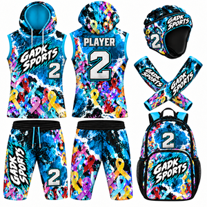 Uniforme Ligero Personalizado para Flag Football, Nuevo Diseño, Uniforme 7 contra 7 de Primera Calidad, Paquetes de Uniformes 7 contra 7 - Product Image 6