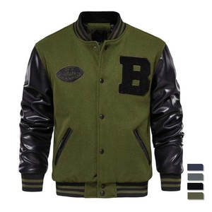 Nueva Chaqueta Varsity Letterman Personalizada para Hombre, Chaqueta Clásica con Cuello Vuelto, Abrigo de Moda Masculina, Ropa Urbana, Prendas de Abrigo - Product Image 6