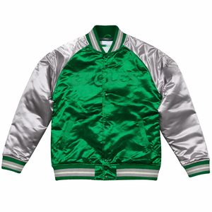 Satén Varsity Jacket 100% Poliéster Personalizado Equipo Deportes y Club Nombre logo Béisbol Letterman University Varsity Jacket - Product Image 1