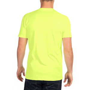 T-shirt pour homme 100% coton, col rond, manches courtes, tricoté, respirant, séchage rapide, vêtement décontracté - Product Image 3