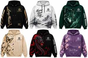 Sudadera con Capucha para Hombre, 100% Algodón, Transpirable, con Logotipo Frontal, Corte Regular, Informal, para Invierno - Product Image 4