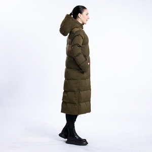 Hot Sales Designer Ladies Padded Winter Bubble <b>Coat</b> Clothes Custom Warm Pu Leather Puffer Jacket for Women - Product Image 4