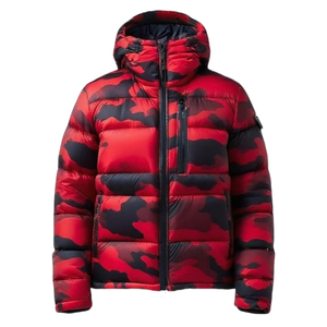 Chaqueta Acolchada ARTIZ INTERNATIONAL para Hombre, Estilo Urbano, Invierno, Aislante, Resistente al Viento, Ecológica, con Logotipo Frontal, Exterior de Nailon/Algodón - Product Image 4