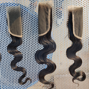 Vendeurs en gros de cheveux non transformés à cuticule alignée brut vierge indien birman armure de cheveux humains Bodywave 5*5 fermeture cheveux humains - Product Image 3