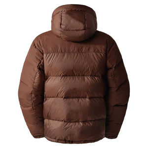 Wholesale Winter Warm Brown Puffer <b>Jacket</b> Hooded <b>Thick</b> Padded Coat Waterproof Windproof Outdoor Thermal Men Down Parka <b>Jacket</b> - Product Image 2