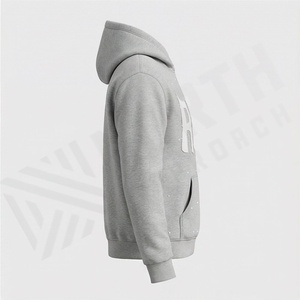 Wholesale New Style 100% Cotton 350 Hoodies Casual Wear Hooded Sweatshirts Customize Your Own Logo Men Winter Fleece Pullover - Product Image 3