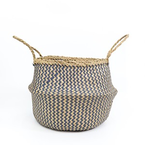 Great quality sustainable seagrass <b>baskets</b> for storing clothes <b>large</b> capacity foldable <b>basket</b> from Vietnam - Product Image 2
