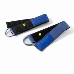 Sangle de cheville de musculation personnalisable en cuir avec boucle, ajustement réglable, confortable pour l'exercice et le soutien de la cheville - Product Image 3