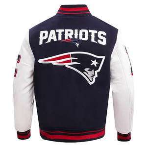 Chaqueta Varsity Mash Up para Hombre, Estilo Casual Urbano, Chaqueta Bomber con Gráficos de Letras, Cómoda, Mezcla de Algodón, Manga Larga - Product Image 4