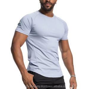 Camiseta de Manga Corta para Hombre, 100% Algodón, Cuello Redondo, Impresión Digital Reflectante, Secado Rápido, Anti-Encogimiento, Personalización de Fábrica OEM, Alta Calidad - Product Image 1