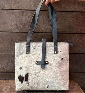 Vente en gros 2025 sac à main tendance pour femmes sac fourre-tout en cuir de vachette véritable grand sac à bandoulière sacs à main zippés de créateur de haute qualité - Product Image 5