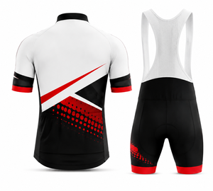 Ensemble maillot et short de cyclisme à forte demande, imprimé graphique, séchage rapide, manches courtes, vêtements de vélo avec short rembourré - Product Image 3