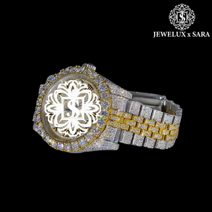 Montre-bracelet élégante pour femme en acier inoxydable, très demandée, avec lunette en cristal étincelant, idéale pour les soirées et le quotidien - Product Image 2