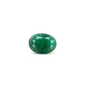 Certified Lab-Created Emerald Green Trillion 3.72 Carat Gemstone 3mm Height Wholesale Quality - Product Image 1