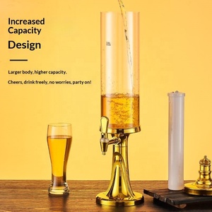 Dispensador de Cerveza LED Personalizado al por Mayor de 3 Litros con Núcleo de Hielo, Grado Alimenticio, para Cerveza Artesanal Fría, Precio para Jugos y Bebidas - Product Image 3