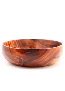 Bols décoratifs indiens faits à la main en bois pour service – Durables, compatibles lave-vaisselle, pour fêtes et mariages - Product Image 3