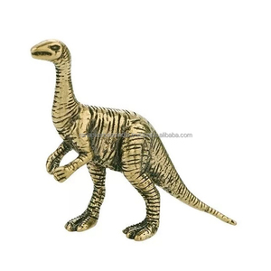 Handmade Modern Eco-Friendly Brass Dinosaur Statue Elegant <b>Desk</b> & <b>Shelf</b> Decor for Office Home & Hotel - Product Image 6