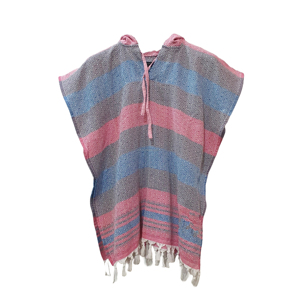 Logotipo personalizado Surf Niños Poncho Toalla Algodón Golf Con Capucha Toalla de Playa Tropical Tranquilidad Vibrante Fouta Poncho Crucero Moda - Product Image 4