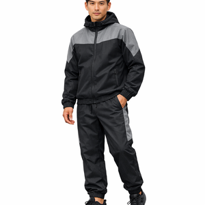 Chándal de Invierno de Alta Calidad para Hombre, con Capucha, Talla Grande, con Logotipo Personalizado para Correr - Mejor Precio - Product Image 2