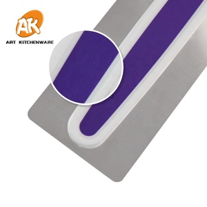 AK bán buôn fondant bánh công cụ trang trí thép không gỉ scraper bột cắt bánh mượt mà hơn - Product Image 4